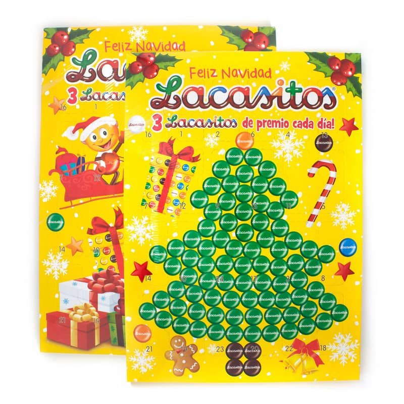Calendario de Adviento Lacasitos – 72 g de chocolate para una cuenta atrás navideña dulce