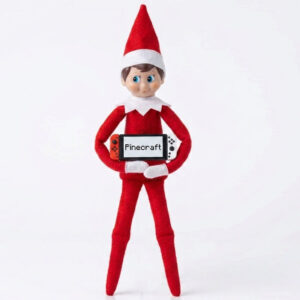 Consola estilo Nintendo Switch para Elfo Travieso | Accesorio para trastadas navideñas
