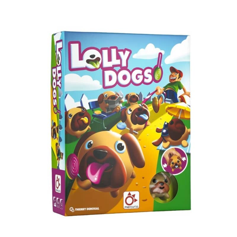 Juego de mesa Lolly Dogs | Divertido juego de rapidez y memoria para niños
